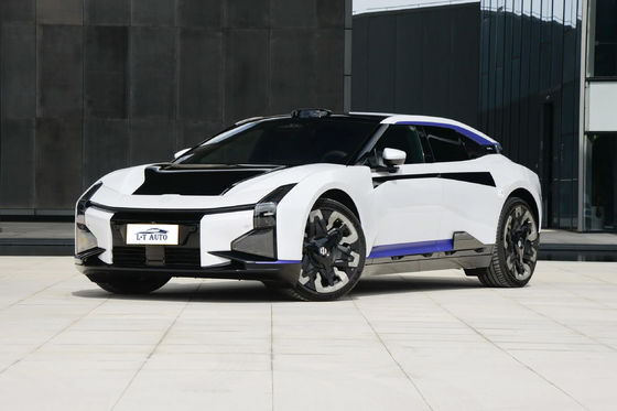 High Speed Long Range Gaohe Hiphi Z 4 porte 4 posti 3 scompartimenti Auto con 705 km di autonomia