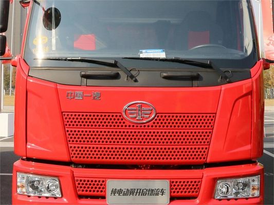 2024 FAW Jiefang J6L Camion elettrico di trasporto merci Camion pesante 350 CV 460 CV 8X4 6.5m Camion spazzatura