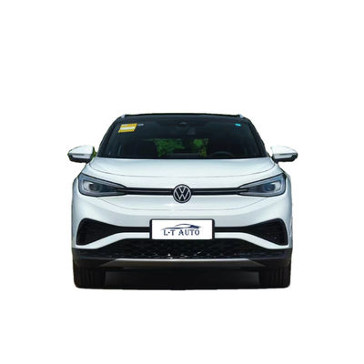 Volkswagen ID4X Long Endurance a guida sinistra Auto elettrica con esterno bianco cristallo