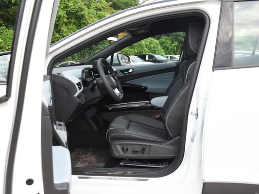 Volkswagen ID4X Long Endurance a guida sinistra Auto elettrica con esterno bianco cristallo