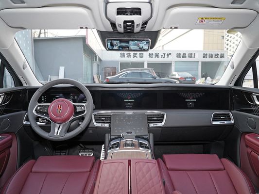 Sei posti Hongqi E-hs9 2023 2024 Veicolo elettrico di punta dotato di WHEELBASE da 3110 mm