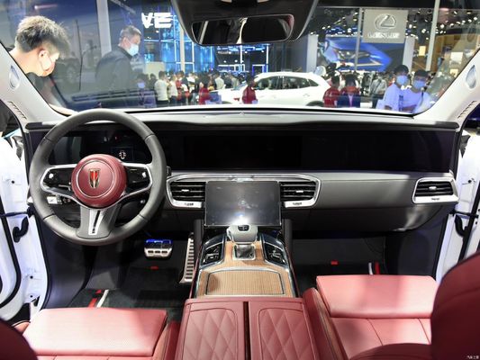 Auto elettrica a 6 posti 2024 Hongqi E-hs9 con autonomia di 660 km e batteria al litio ternario