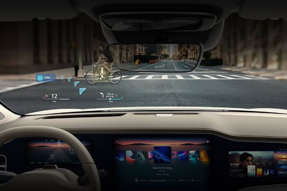 SAIC Feifan R7 Pure Electric Car Long Range 670km Veicoli intelligenti RISING R7 4900x1925x1655
