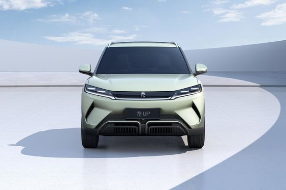 Long Range BYD Electric Car Yuan UP SUV Volante sinistro Piccolo EV Puro elettrico 401KM Range