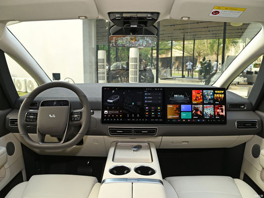 Lixiang Mega 7 posti MPV 4WD Puro auto elettrica con 400kW Potenza massima 5350x1965x1850