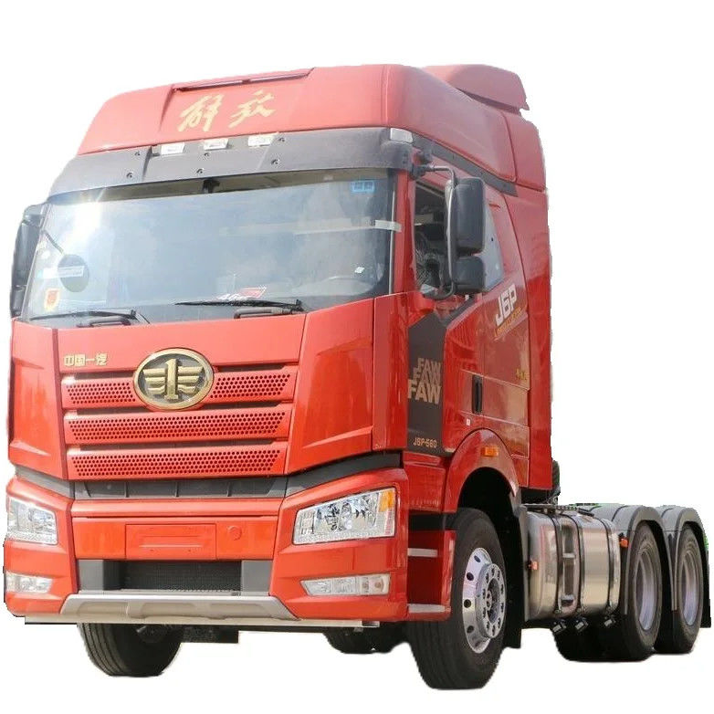 Camion pesante FAW Jiefang J6P Veicolo rimorchiante Camion capo 6X4 J6P 370-550 HP Camion