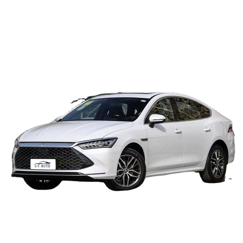 BYD QIN Plus Dm-I Made In EV Car 5 posti a sedere hatchback con energia 55/120km veicolo ibrido
